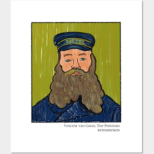 Vincent van Gogh The Postman Classical Art Memes Posters and Art